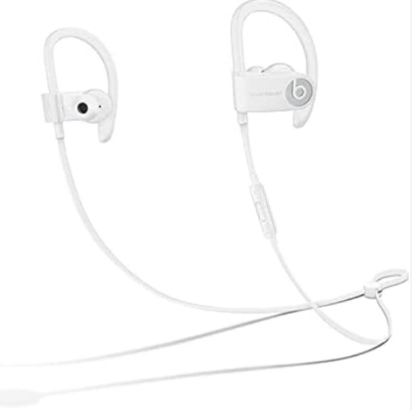 White Powerbeats 3 Wireless Headphones - Picture 1 of 9